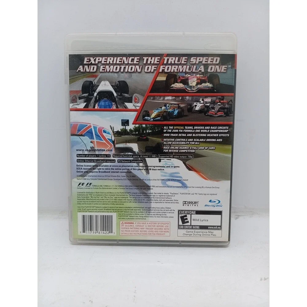 F1 - Sony PlayStation 3